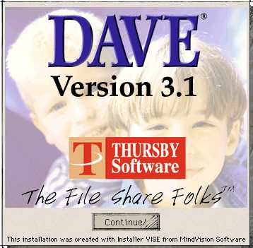 DAVE3.1b�̋N����ʂȂ̂��B