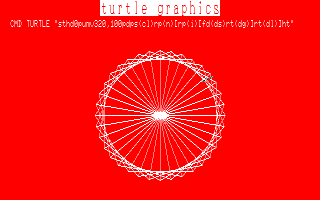 �p�^�[��2 �O�p�`�ɂ��~