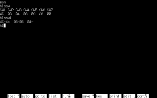 N88-BASIC(86)�̃}�V���ꃂ�j�^