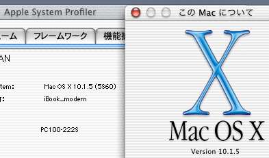 OS X10.1.5̔Ƃ͂