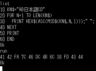 N88-BASIC̕R[h